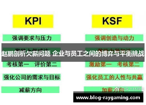 赵鹏剖析欠薪问题 企业与员工之间的博弈与平衡挑战